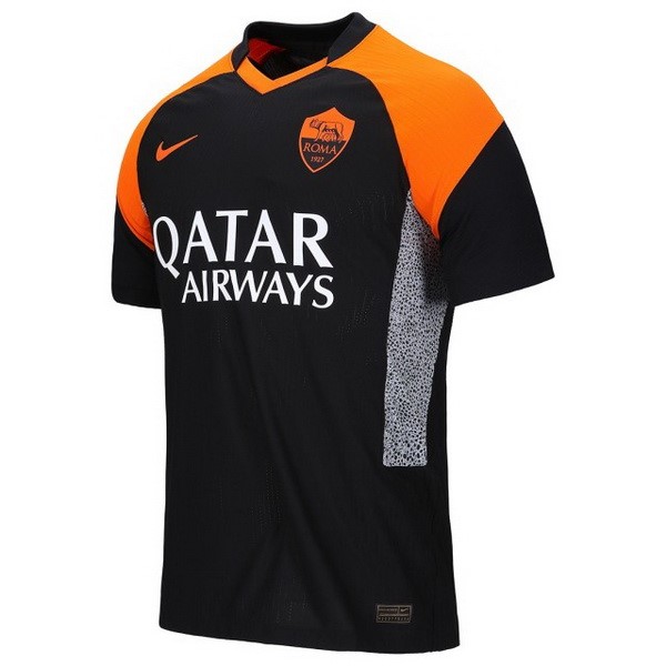 Tailandia Camiseta As Roma Tercera Equipación 2020-2021 Negro